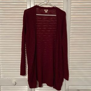 Like new cardigan.  Worn handful of times.  Has pockets